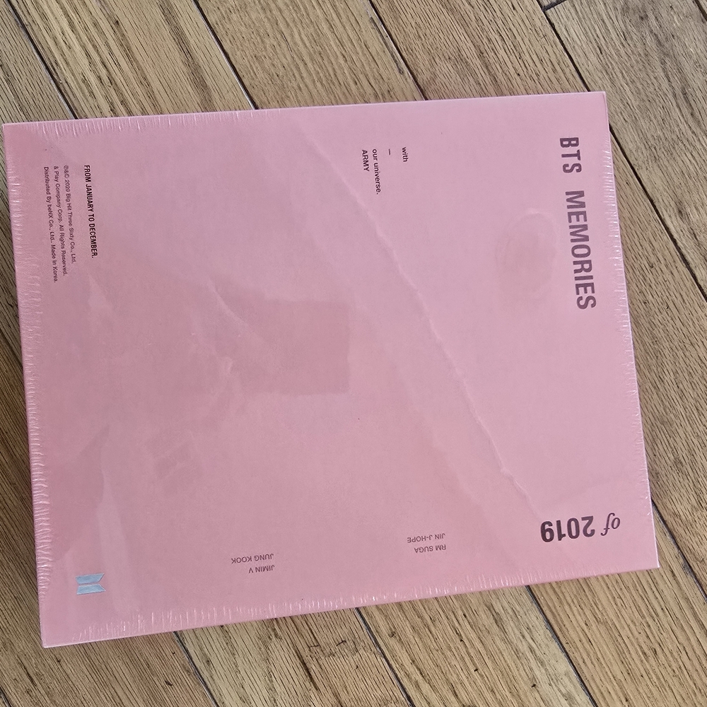 BTS Memories 2019 Pink Album